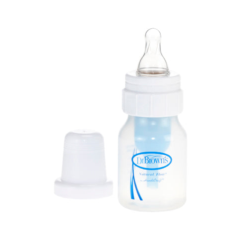 DR Brown's 2oz/60ml Natural Flow Standard Baby Bottle