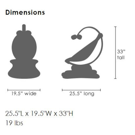 4moms Mamaroo - Dimensions 480