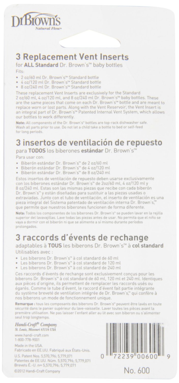 DR Brown's Standard Insert (3-Pack)