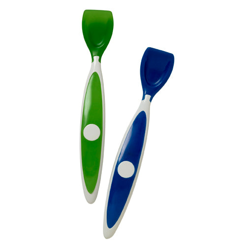DR Brown's Spatula Spoons (Soft/Flexible Tip) (2-Pack)