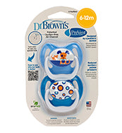 DR Brown's Prevent Unique Pacifier Stage 2 (2-Pack)