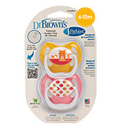 DR Brown's Prevent Unique Pacifier Stage 2 (2-Pack)