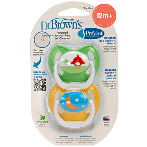 DR Brown's Prevent Unique Pacifier Stage 3 (2-Pack)
