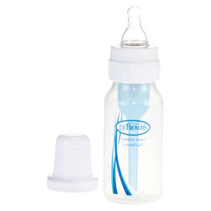 DR Brown's 4oz/120ml Natural Flow Standard Baby Bottle