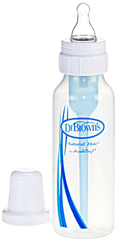 DR Brown's 8oz/250ml Natural Flow Standard Baby Bottle