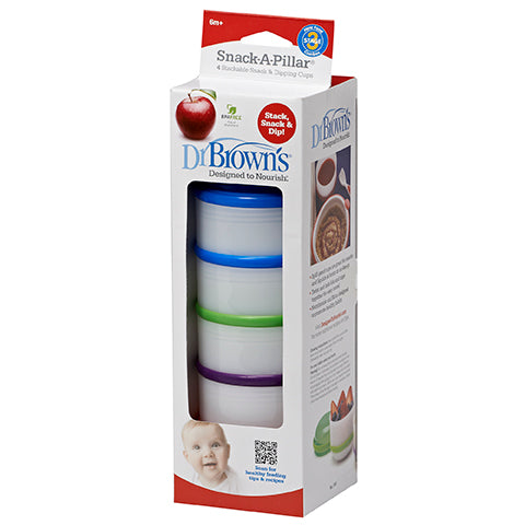 DR Brown's Snack-A-Pillar Snack & Dipping Cups