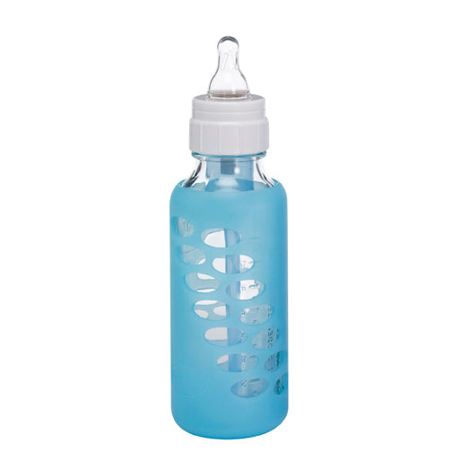 DR Brown's 8oz/250ml Protective Bottle Sleeve-Light Blue