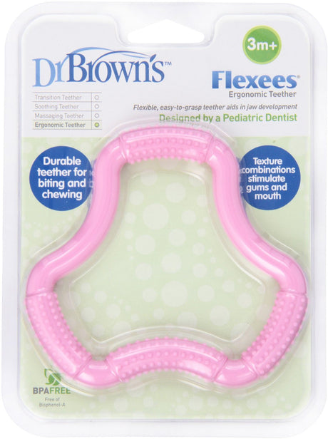 DR Brown's A-Shaped Teether "Flexees"