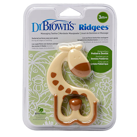 DR Brown's Massaging Teether "Ridgees" (Giraffe)