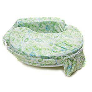 My Brest Friend Original Nursing Pillow - Green Paisley