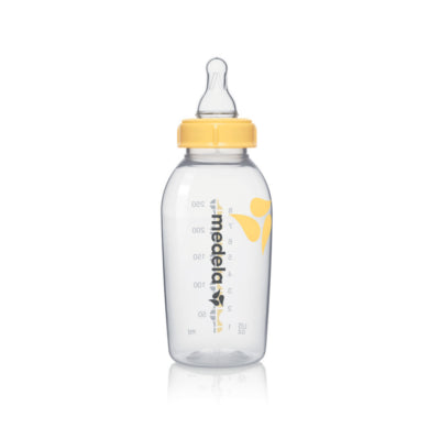 Medela Medium Flow Teat with 250ml Breastmilk Bottle