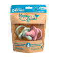 Dr Brown's HappyPaci  One-Piece Silicone Pacifier, 0M (Pink) 2-Pack