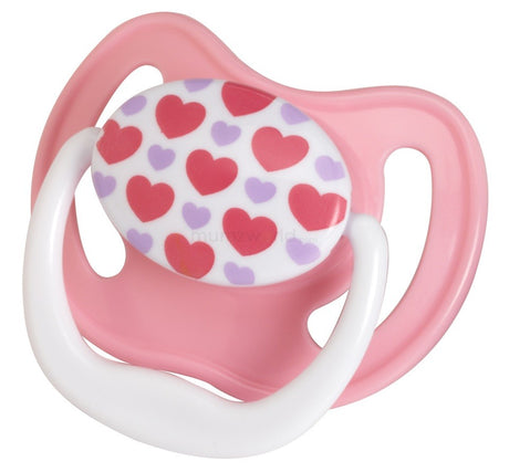 DR Brown's Prevent Unique Pacifier Stage 2 - Pink/Purple Heart